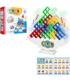 Bambebe Klocki do Budowania 3D Tetris dla Dzieci 48 Elementów