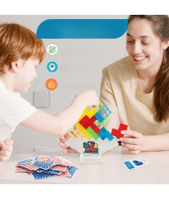 Bambebe 3D Tetris gradniki za otroke 48 kosov