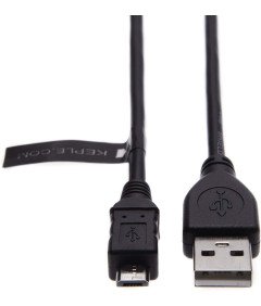 Keple Polnilni kabel Micro USB, hitri, črn, 50 cm