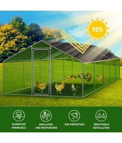 Sončno jadro Senčnik 70 % UV zaščita 6x6m Črna