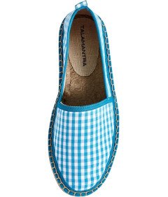 TALAMANTRA Damskie Espadryle z Bawełny Organicznej Niebieskie 37-38 EU