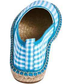 TALAMANTRA Damskie Espadryle z Bawełny Organicznej Niebieskie 37-38 EU