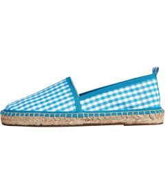 TALAMANTRA Damskie Espadryle z Bawełny Organicznej Niebieskie 37-38 EU