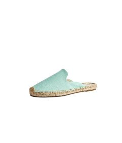 TALAMANTRA Ženske japonke lanene espadrile modre velikosti 36