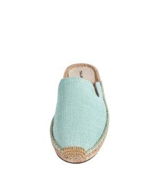 TALAMANTRA Ženske japonke lanene espadrile modre velikosti 36