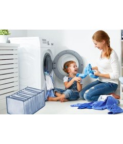 Organizator za garderobo Red in prostor v vašem domu Modra 2 kosa