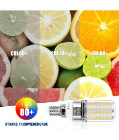 OLEVOLT LED žarnica E14, bela dnevna svetloba, 10 W, 5000 K