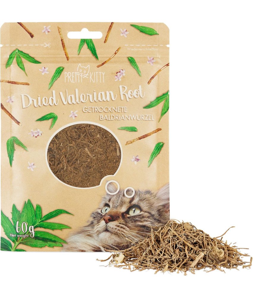 Posušena baldrijanova korenina za mačke 60g