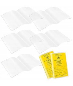197x132cm PVC cepilna kartica zajema 5pc Transparent