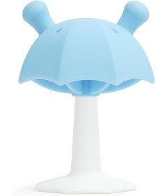 Baby Teether Silikonski masažni pripomoček za dlesni BPA-Free Blue