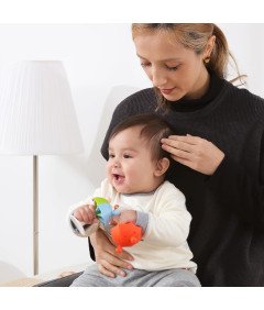 Baby Teether Silikonski masažni pripomoček za dlesni BPA-Free Blue