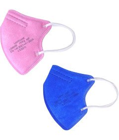 Maseczki FFP2 Małe 20 Sztuk Certyfikat CE Oddychające Filtr 5 Warstw