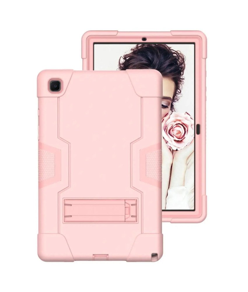 Etui do Samsung Galaxy Tab A7 10.4" Pancerne z Podstawką Różowe