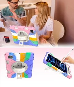 Etui do iPad Pro 3/2/1 11" z Podstawką i Miejscem na Rysik Kolorowe