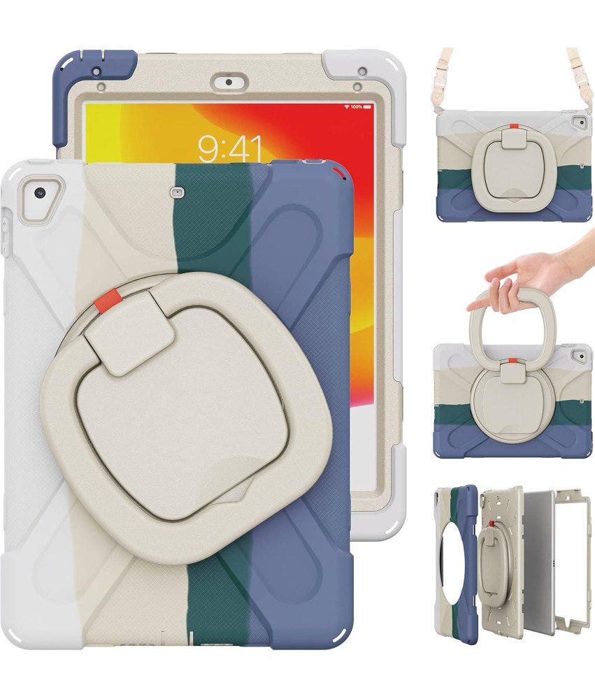 Ohišje za iPad 6/Air 2 9,7" s stojalom in naramnico Barva