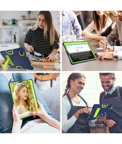 Etui do iPad Pro 12.9" z Podstawką i Miejscem na Rysik Granatowe