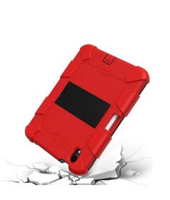 Etui do iPad Mini 6 8.3" z Podstawką i Paskiem na Ramię Czerwone