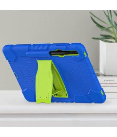 Ohišje za Samsung Galaxy Tab S7 FE Stojalo s pisalom Modro