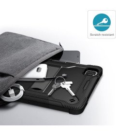 Ohišje za iPad Air 5/Air 4/Pro 10,9" z naramnico Črno