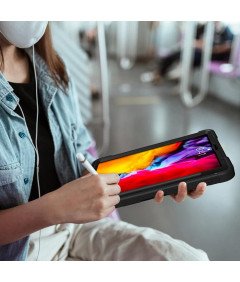 Ohišje za iPad Air 5/Air 4/Pro 10,9" z naramnico Črno