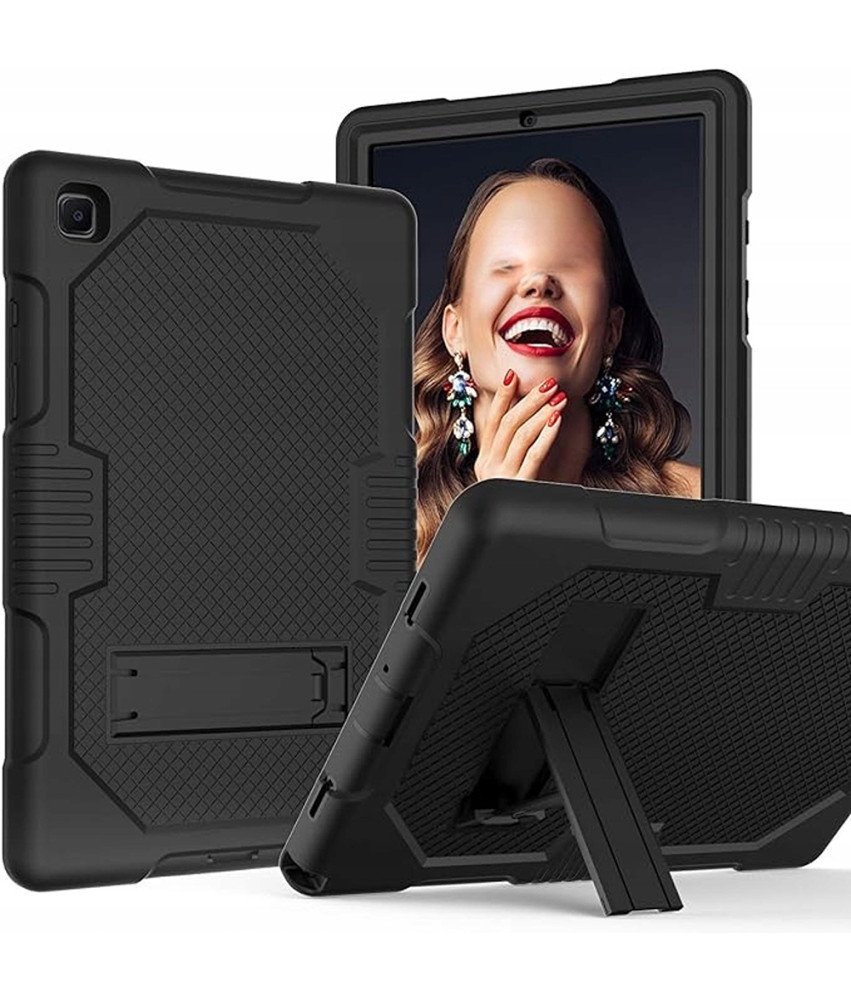 Etui do Samsung Galaxy Tab A7 10.4” Pancerne z Podstawką Czarne