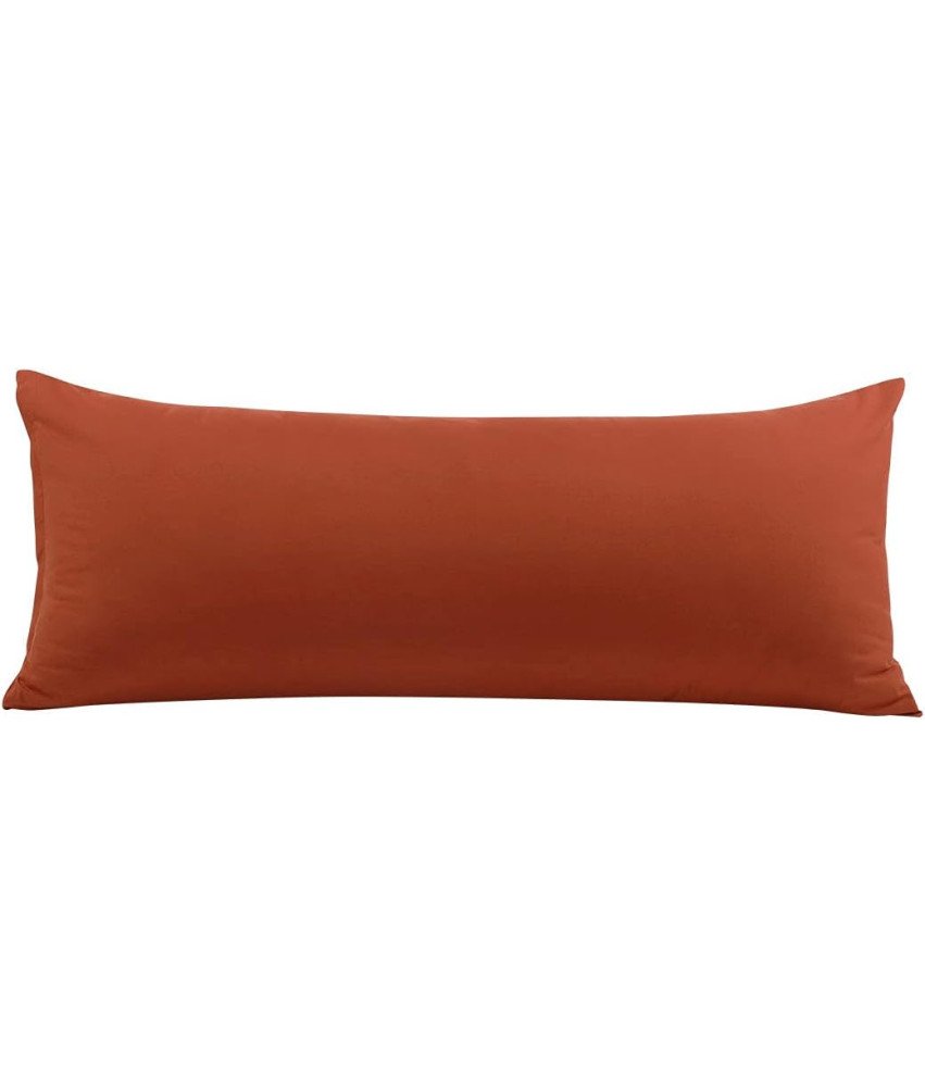 PiccoCasa Prevleka za blazino iz mikrovlaken 51 cm x 140 cm oranžna