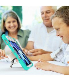Etui do iPad Air 5/Air 4 10.9" z Podstawką i Miejscem na Rysik Miętowe