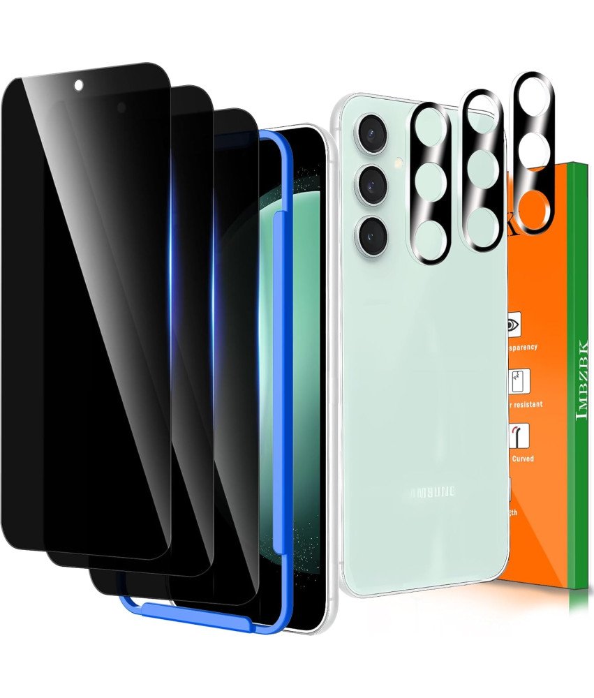 Komplet za zaščito IMBZBK Samsung Galaxy S23 FE 5G - Ohišje in kaljeno steklo