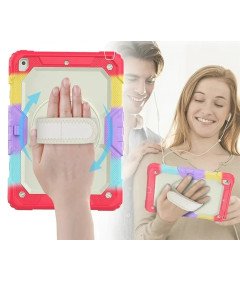 Ohišje za iPad 8/7 10,2" s stojalom in naramnico