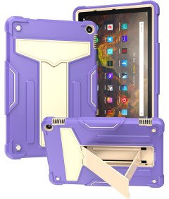 Etui do Amazon Fire HD 10 Pancerne z Podstawką Fioletowe