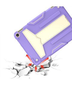 Ohišje za Amazon Fire HD 10 Armoured s stojalom vijolično