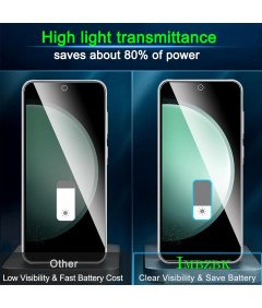 Komplet za zaščito IMBZBK Samsung Galaxy S23 FE 5G - Ohišje in kaljeno steklo