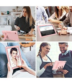 Ohišje za tablični računalnik Samsung Galaxy Tab A7 10,4" Oklepno s stojalom Roza