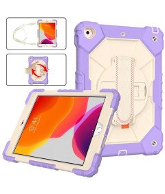 Etui do iPad Pro 9/8/7 10.2” z Podstawką i Paskiem na Ramię Fioletowe