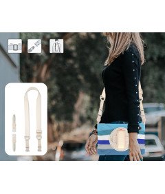 Ohišje za Samsung Galaxy Tab A 8.0" z naramnico Modro