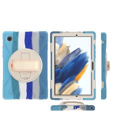 Ohišje za Samsung Galaxy Tab A 8.0" z naramnico Modro