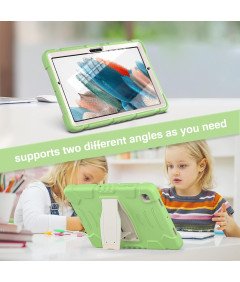 Ohišje za Samsung Galaxy Tab A8 10,5" Armoured s stojalom Green