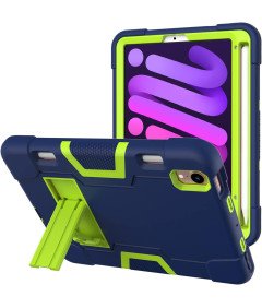 Ohišje za iPad Mini 6 8,3" Armoured s stojalom Navy blue