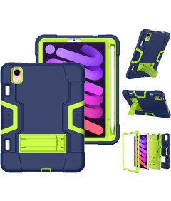 Ohišje za iPad Mini 6 8,3" Armoured s stojalom Navy blue