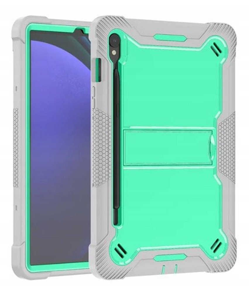 Ohišje za Samsung Galaxy Tab S8/S7 Stojalo in trak za ramo Mint