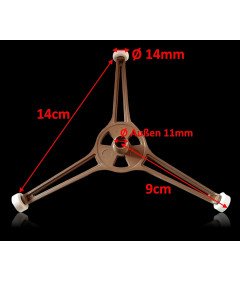 Mikrovalovna pečica Pivot Universal Brown Komplet 2 kosov