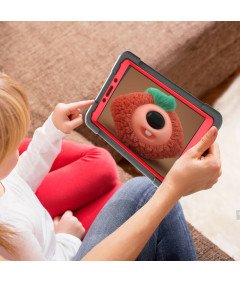 Etui do Samsung Galaxy Tab A 8.0" Pancerne z Obrotową Podstawką Czarne