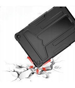 Ohišje za Amazon Fire HD 10 Armoured s stojalom Black