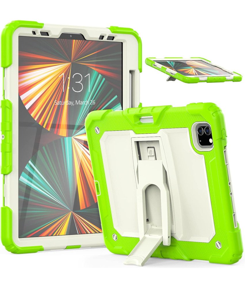 Ohišje za iPad Mini 6 8,3" s stojalom in držalom za pisalo Zeleno