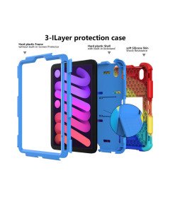 Etui do iPad Mini 6 8.3" z Podstawką i Miejscem na Rysik Kolorowe