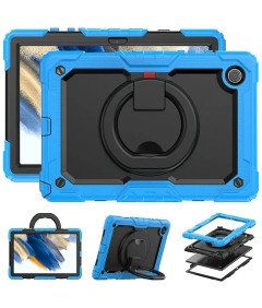 Ohišje za Samsung Galaxy Tab A8 10,5" z vrtljivim stojalom modro