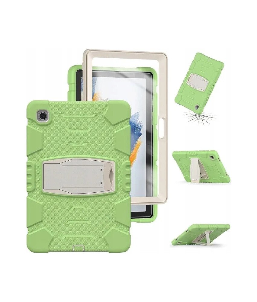 Etui do Samsung Galaxy Tab A8 10,5” Pancerne z Podstawką Zielone