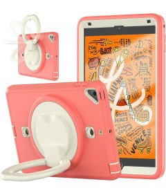 Ohišje za iPad Mini 5/4 7,9" Armoured z vrtljivim stojalom Pink