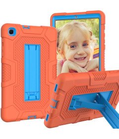Etui do Samsung Galaxy Tab A 8.0" Pancerne z Podstawką Pomarańczowe