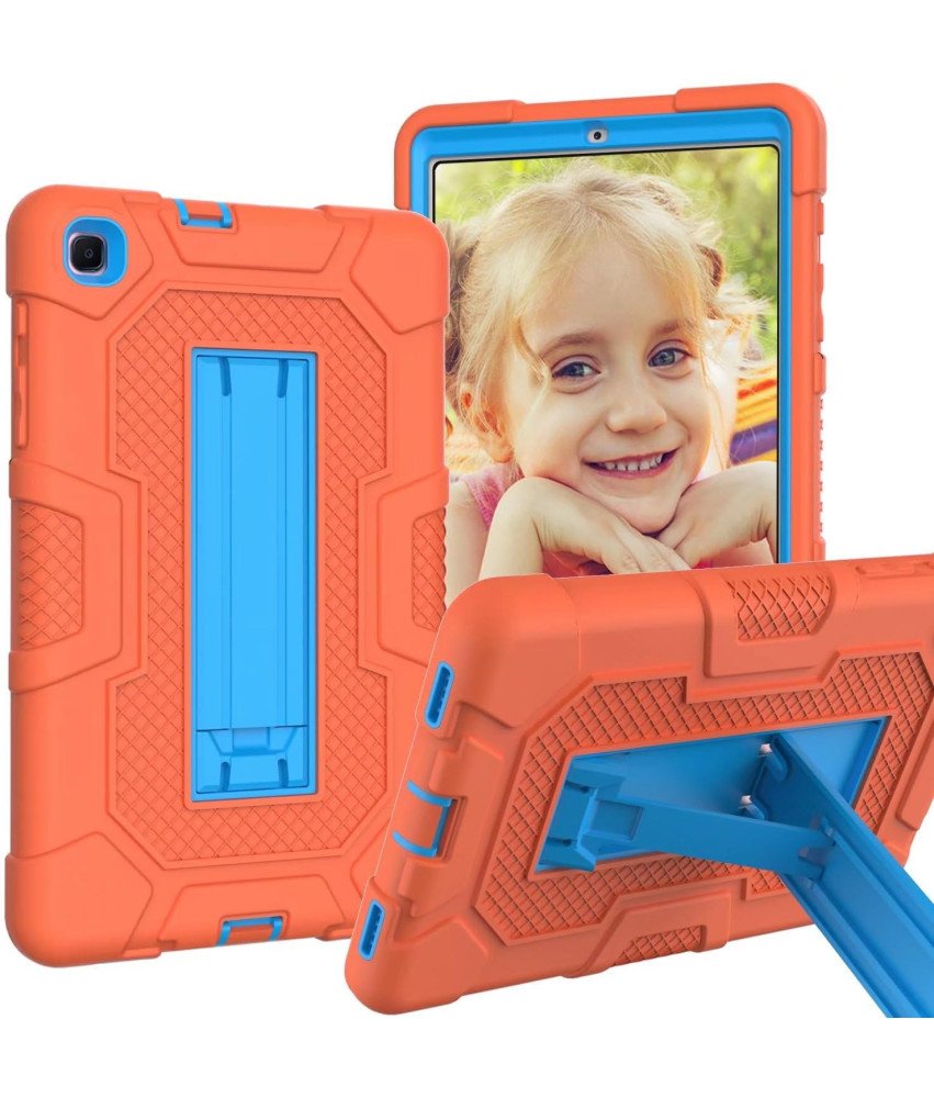 Etui do Samsung Galaxy Tab A 8.0" Pancerne z Podstawką Pomarańczowe